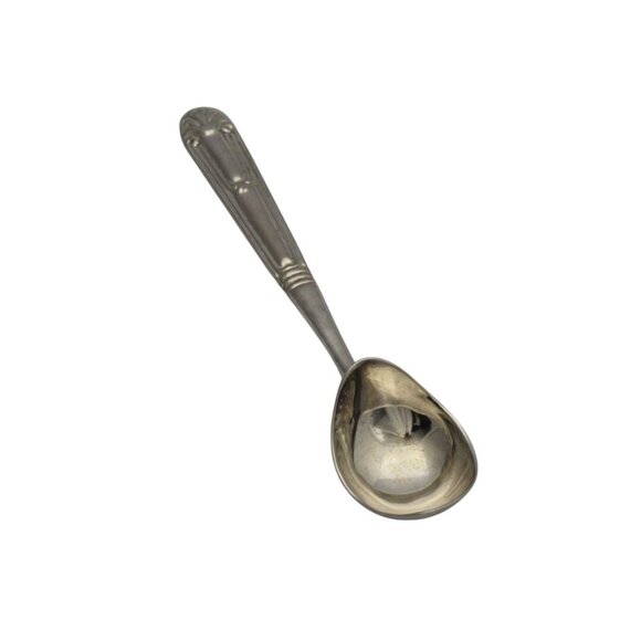 Vintage Silver Plated Ice Cream Scoop Ornate Handle - Picture 2 of 6